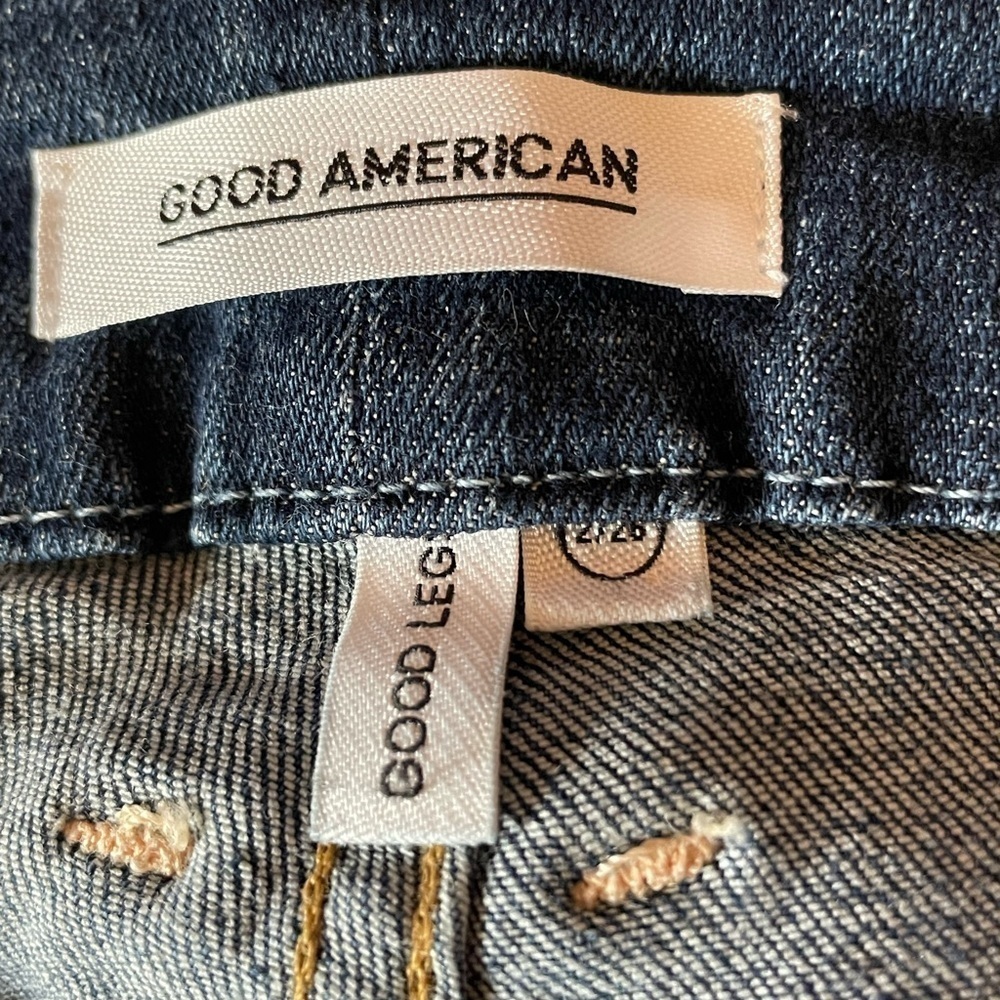 Good American Good Leg jeans. - Picture 4 of 8